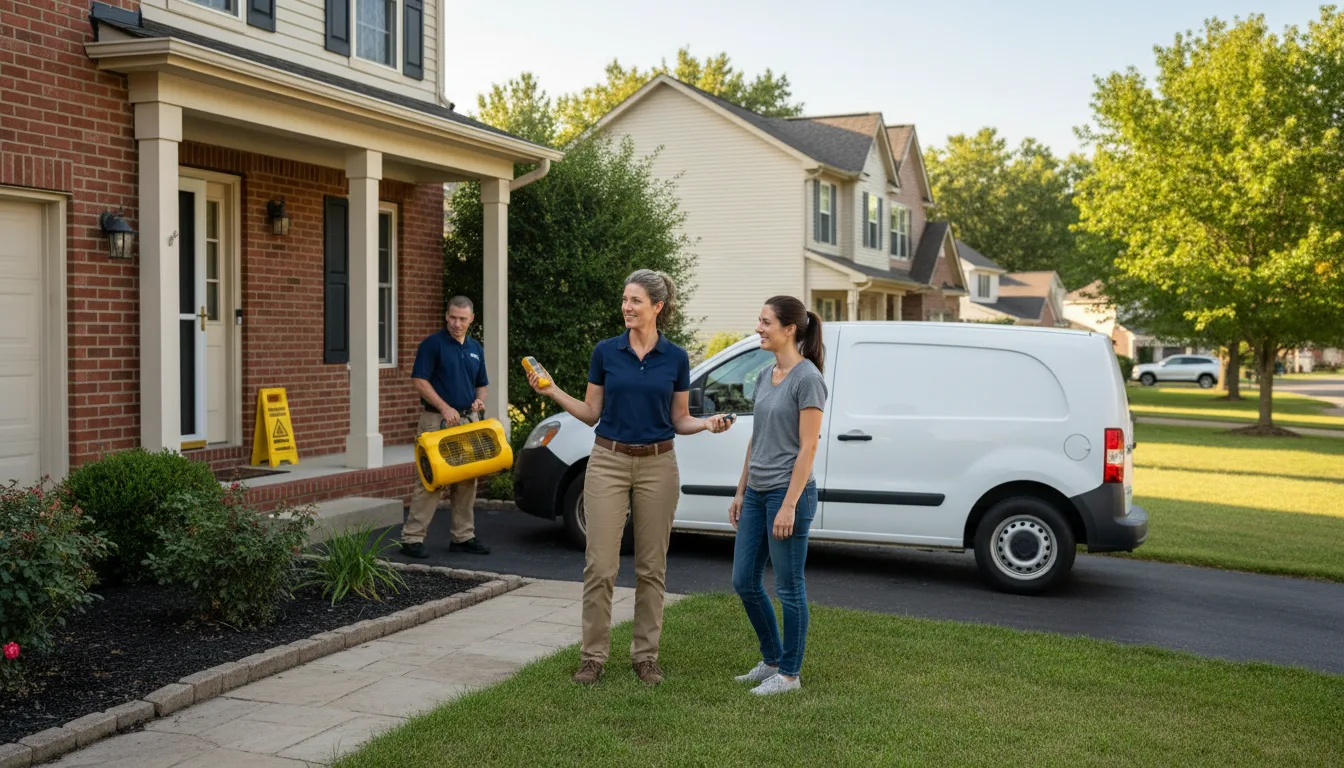 Water restoration image for Dehumidification And Cleanup Services in New Haven, NY